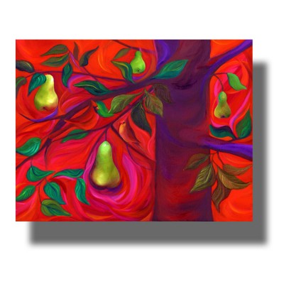 Cardinals In A Pear Tree