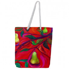 Cardinals In A Pear Tree, Tote Bag